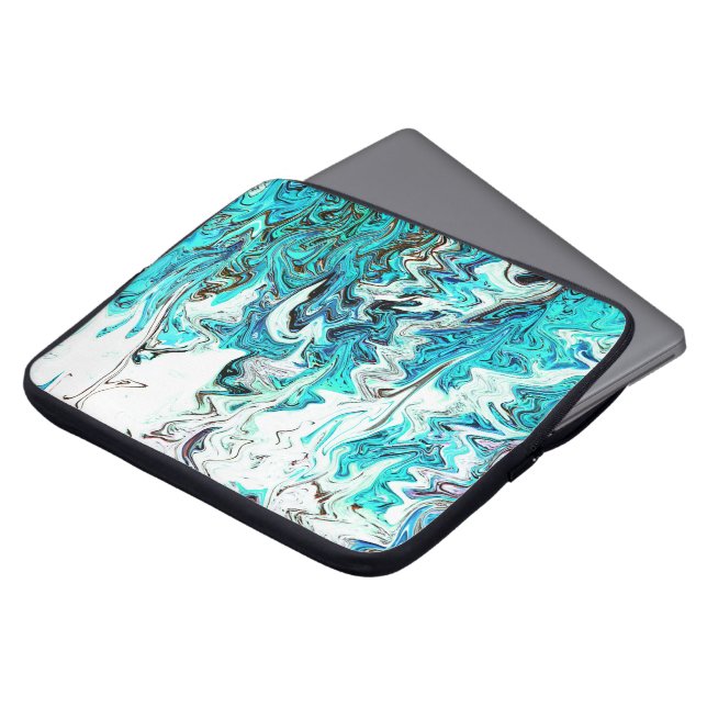 Housse Pour Ordinateur Portable Rushing Sea....... (Devant haut)