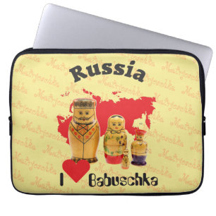 Housse Pour Ordinateur Portable Russie - Russia Babuchka Enveloppe 10" - 15"