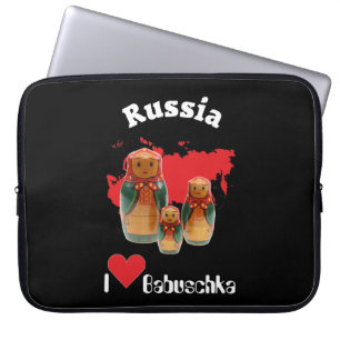 Housse Pour Ordinateur Portable Russie - Russia Babuchka Enveloppe 10" - 15"