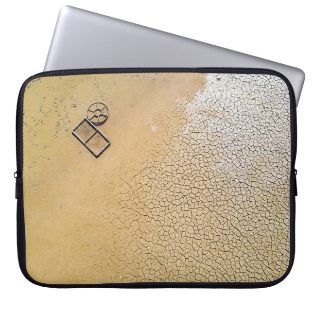 Housse Pour Ordinateur Portable Sable (Devant)