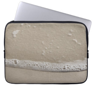 Housse Pour Ordinateur Portable Sable et mousse de mer