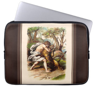 Housse Pour Ordinateur Portable Samson Et Le Lion