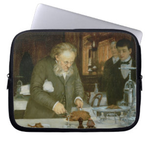 Housse Pour Ordinateur Portable Scène au restaurant d'Argent de visite de La