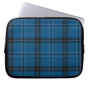 Housse Pour Ordinateur Portable Scottish Ramsay Blue Tartan