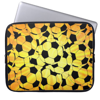 Housse Pour Ordinateur Portable Sculpteur de balle de soccer