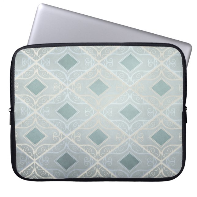 Housse Pour Ordinateur Portable Séjour chic, diamant (Devant)
