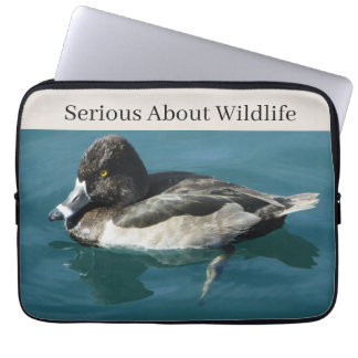 Housse Pour Ordinateur Portable Sérieux à propos de la photographie de canard dans