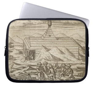 Housse Pour Ordinateur Portable Servez d'équipier le massacre et des ours