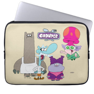 Housse Pour Ordinateur Portable Shnitzel, Mung, Chowder et Truffes