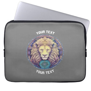 HOUSSE POUR ORDINATEUR PORTABLE SIGNE PERSONNALISÉE LEO ZODIAC