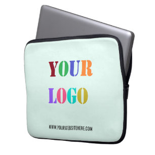 Housse Pour Ordinateur Portable Site Web du logo de l'entreprise Portable d'affair