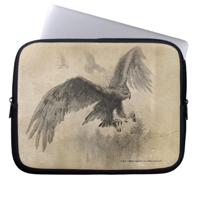 Housse Pour Ordinateur Portable Sketch de Great Eagles (Devant)