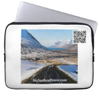 SkySeaRoadSnow - Manche pour ordinateur portable 1