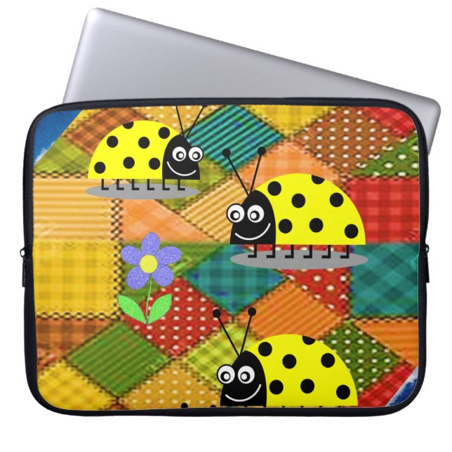 Housse Pour Ordinateur Portable Sleeve ordinateur portable Ladybug (Devant)