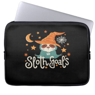 Housse Pour Ordinateur Portable Sloth Halloween Objectifs T-shirt classique