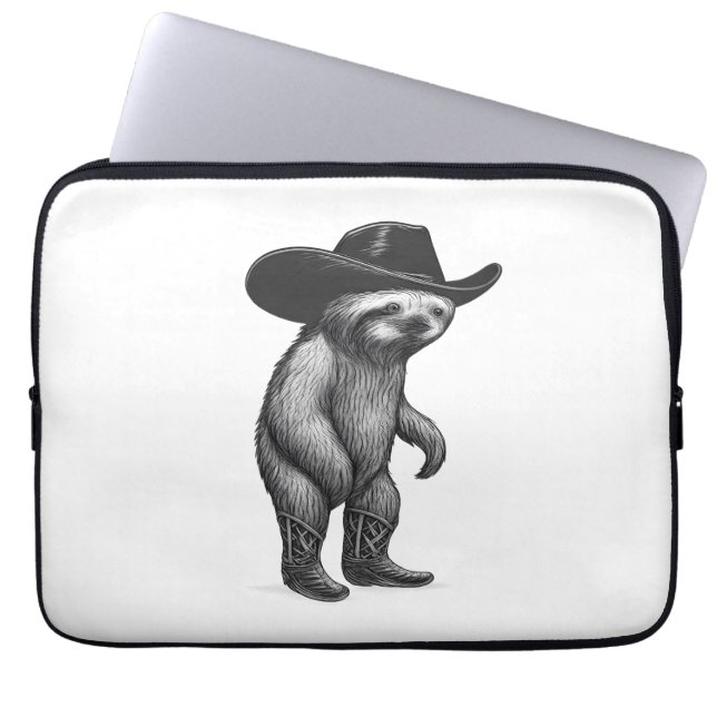 Housse Pour Ordinateur Portable Sloth Howdy Sloth (Devant)
