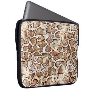 Housse Pour Ordinateur Portable Snake Skin Design