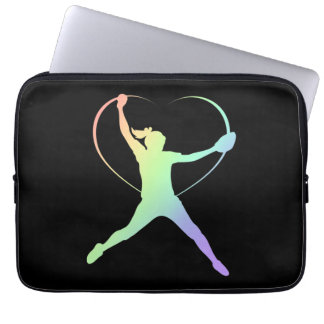 Housse Pour Ordinateur Portable Soft Rainbow Softball