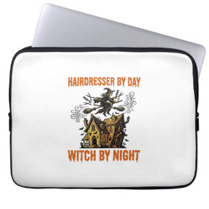 Housse Pour Ordinateur Portable Sorcière Coiffeuse Halloween Vintage Chemise de Sa