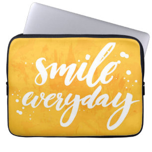 Housse Pour Ordinateur Portable Sourire quotidien