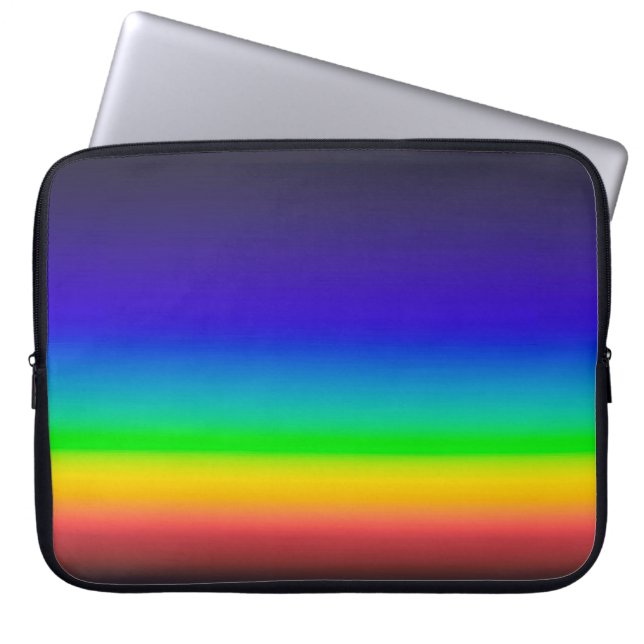 Housse Pour Ordinateur Portable spectre solaire réel (Devant)