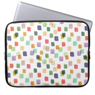 Housse Pour Ordinateur Portable Splash coloré : Arrière - plan Abstrait sans coutu