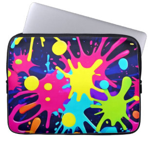 Housse Pour Ordinateur Portable Splash couleur vive