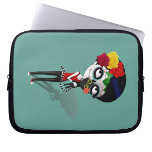 Housse Pour Ordinateur Portable Spooky Dia de Los Muertos Girl