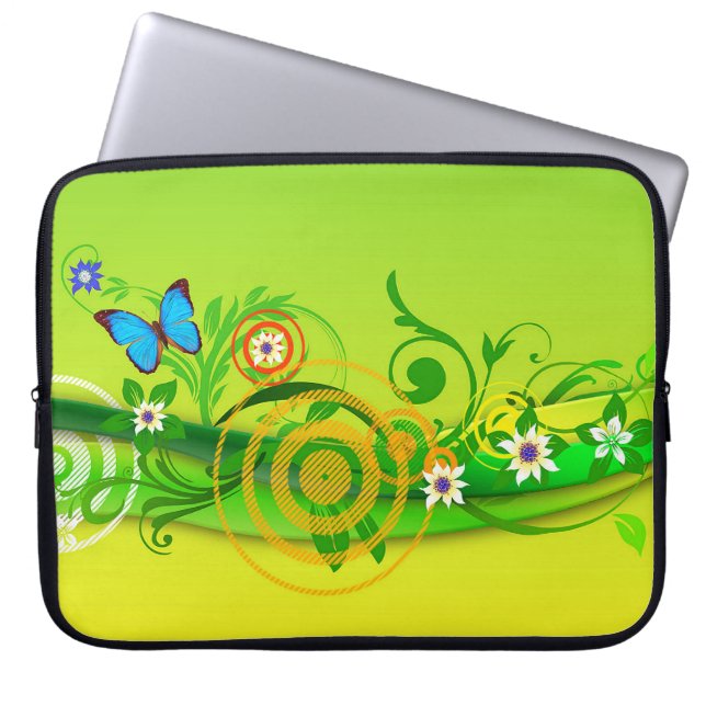 Housse pour ordinateur portable Spring Explosion (Devant)