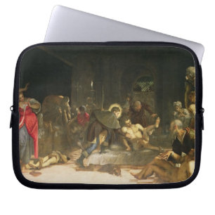 Housse Pour Ordinateur Portable St Roch traitant la peste