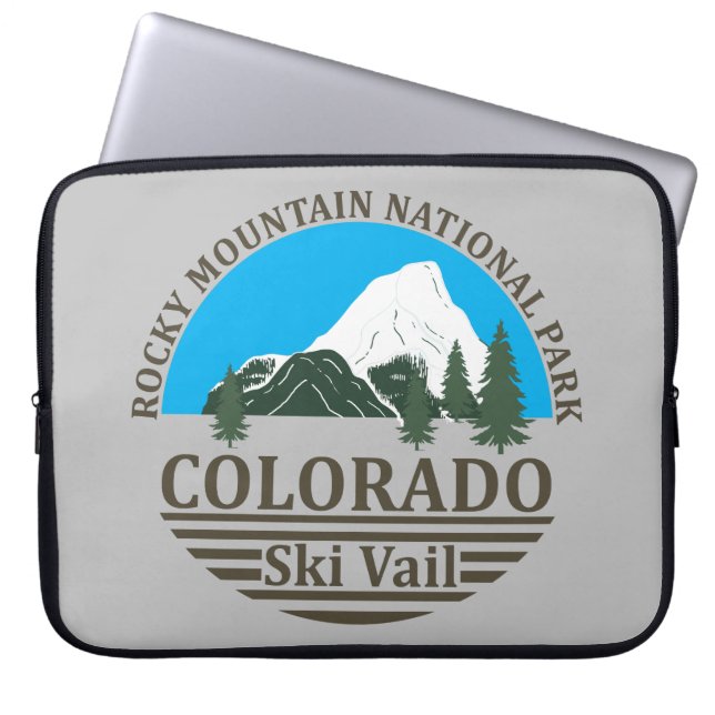 Housse Pour Ordinateur Portable Station de ski de Vail Colorado (Devant)