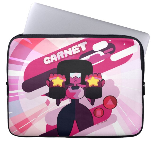 Housse Pour Ordinateur Portable Steven Universe | Graphique de caractères Garnet (Devant)