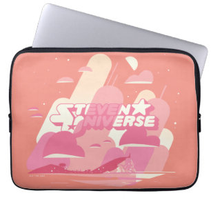 Housse Pour Ordinateur Portable Steven Universe   Ville de plage