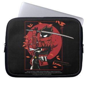 Housse Pour Ordinateur Portable Stickman Samurai