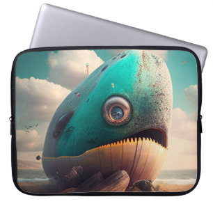 Housse Pour Ordinateur Portable Strange Whale