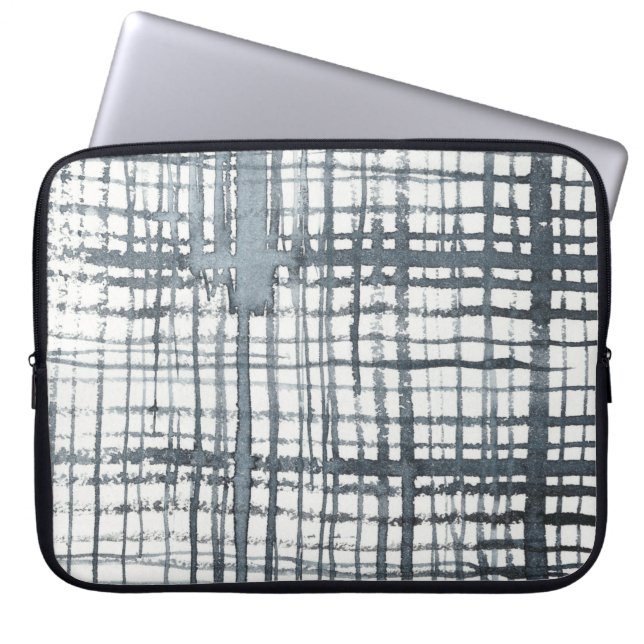 Housse Pour Ordinateur Portable Stylus - Vérifier le Motif (Devant)