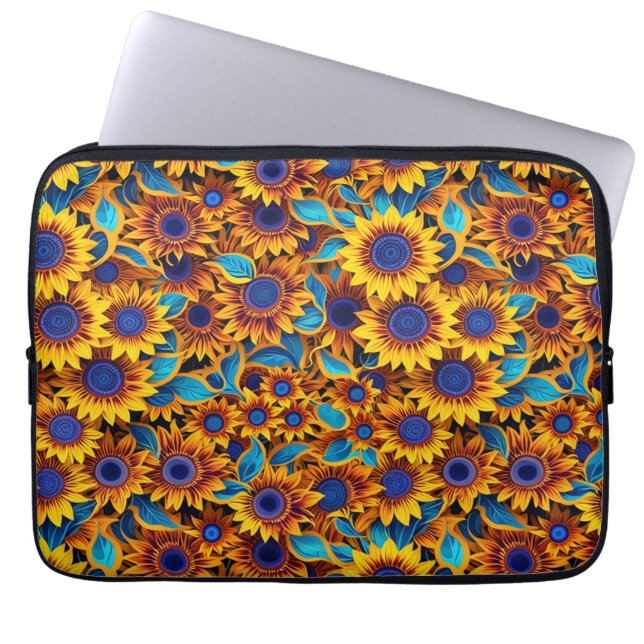 Housse Pour Ordinateur Portable Sunflower Laptop Bag (Devant)
