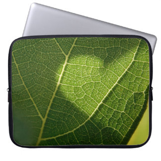 Housse Pour Ordinateur Portable Sunlight Heart Leaf Electronic Bag