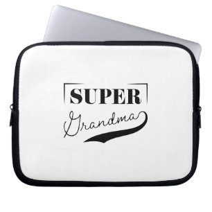 Housse Pour Ordinateur Portable Super grand-mère