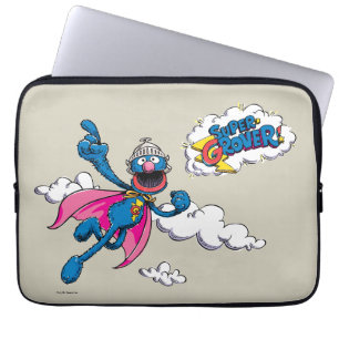 Housse Pour Ordinateur Portable Super Grover Vintage