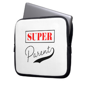 Housse Pour Ordinateur Portable Super parent