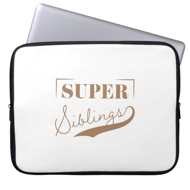Housse Pour Ordinateur Portable Super sibling (Devant)