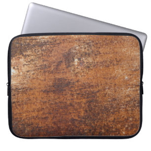 Housse Pour Ordinateur Portable Surface métallique texturée rouillée