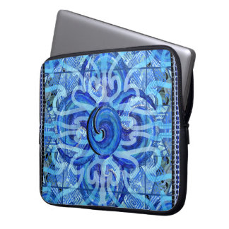 Housse Pour Ordinateur Portable Susea Blu Studios Wave Laptop Sleeve