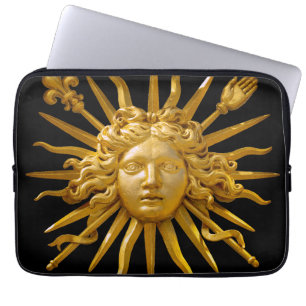 Housse Pour Ordinateur Portable Symbole de Louis XIV le Roi Soleil