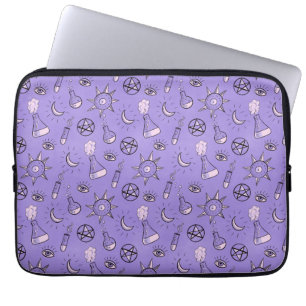 Housse Pour Ordinateur Portable Symboles occultes de cuisine Motif - Magie mystiqu