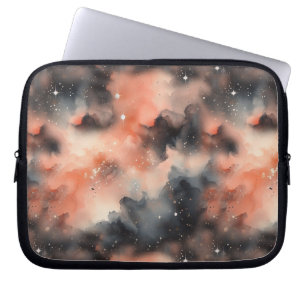 Housse Pour Ordinateur Portable Symphonie céleste Abstraite d'aquarelle