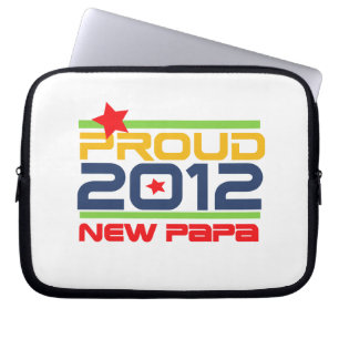 Housse Pour Ordinateur Portable T-shirts et cadeaux Proud New Papa 2012