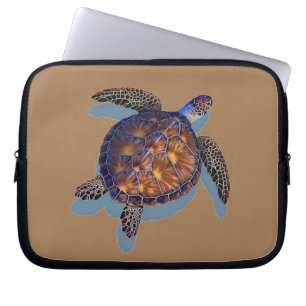Housse Pour Ordinateur Portable Tablette de tortue de mer / manche d'ordinateur po
