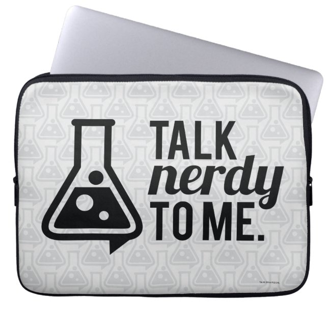Housse Pour Ordinateur Portable Talk Nerdy (Devant)
